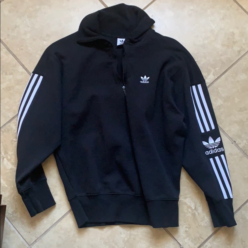 adidas quarter zip